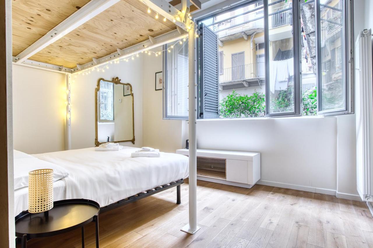 Apartament Urban & Stylish Loft - Via Farini Mediolan Zewnętrze zdjęcie